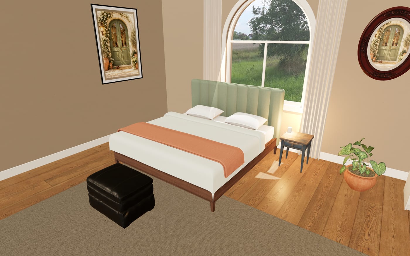 A second look inside Cozy Apart: the bedroom